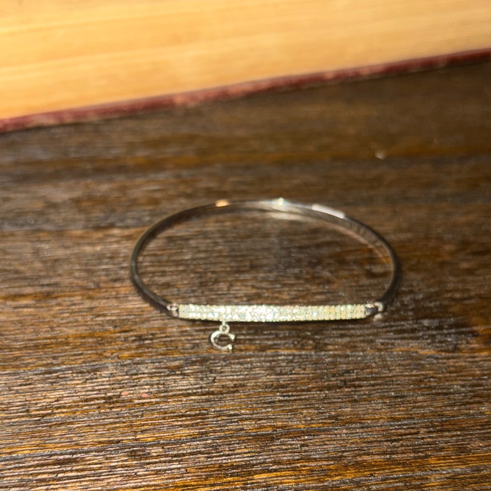 Coach Dainty Silver Bracelet with Charm - Picture 2 of 6